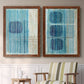 Blue Blue Horizon I - Premium Framed Canvas 2 Piece Set - Ready to Hang