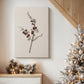 Pearled Yule Promise - Canvas Art Print