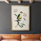 Bird in Habitat IV - Modern Framed Canvas Print