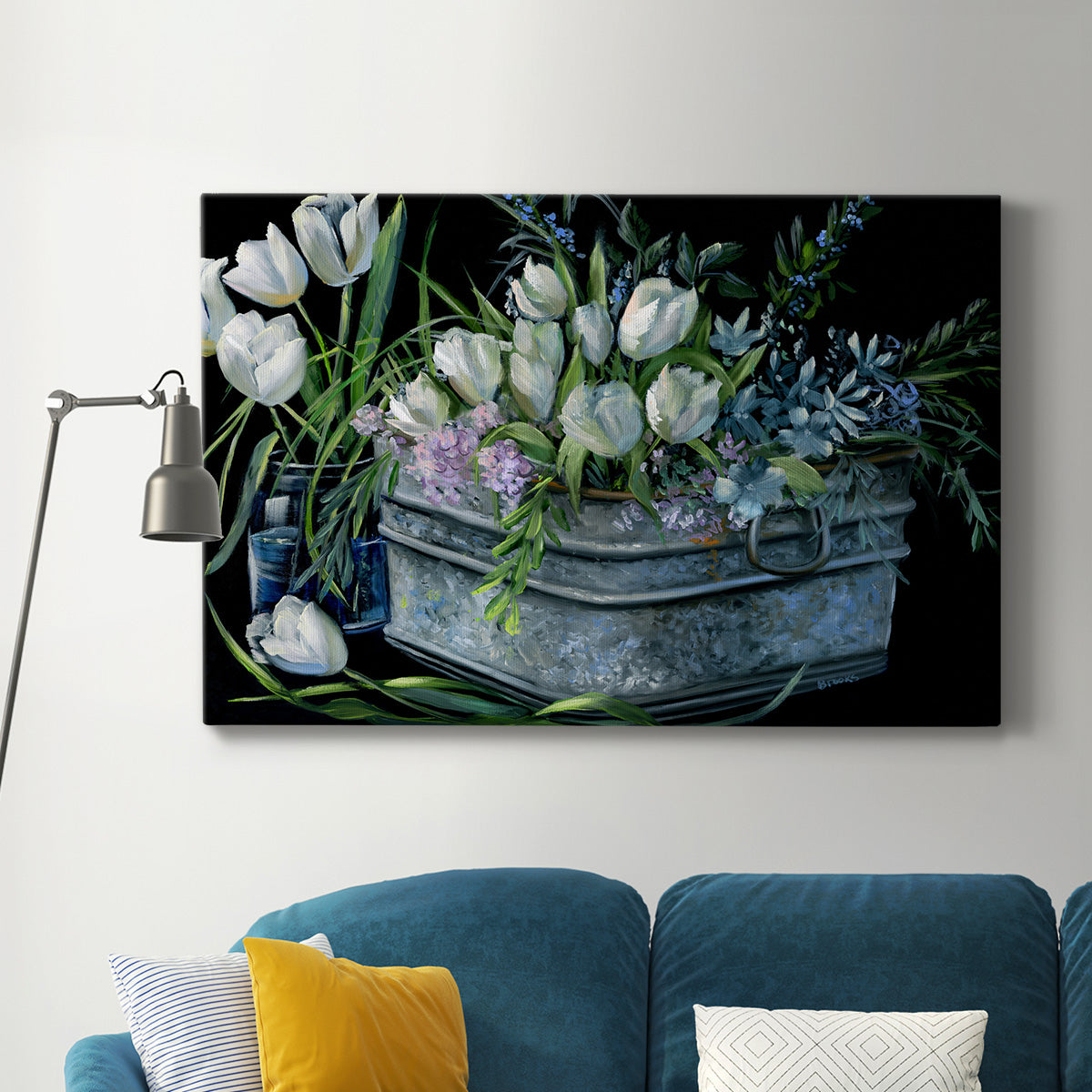 Wild Tulips Premium Gallery Wrapped Canvas - Ready to Hang