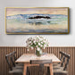 The Fjord, Near Christiania, 1893 - Floater Framed Canvas Print