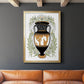Greek Vases II - Modern Framed Canvas Print