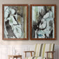 Lyrical Abstract I - Premium Framed Canvas 2 Piece Set - Ready to Hang