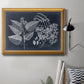 Foliage on Navy III Premium Framed Canvas- Ready to Hang