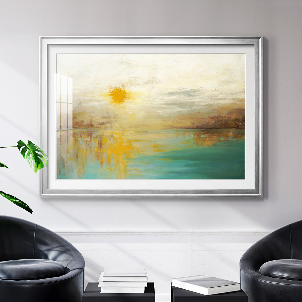 Last Day of Summer  - Modern Framed Art Print