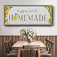 Homemade Lemons - Floater Framed Canvas Print