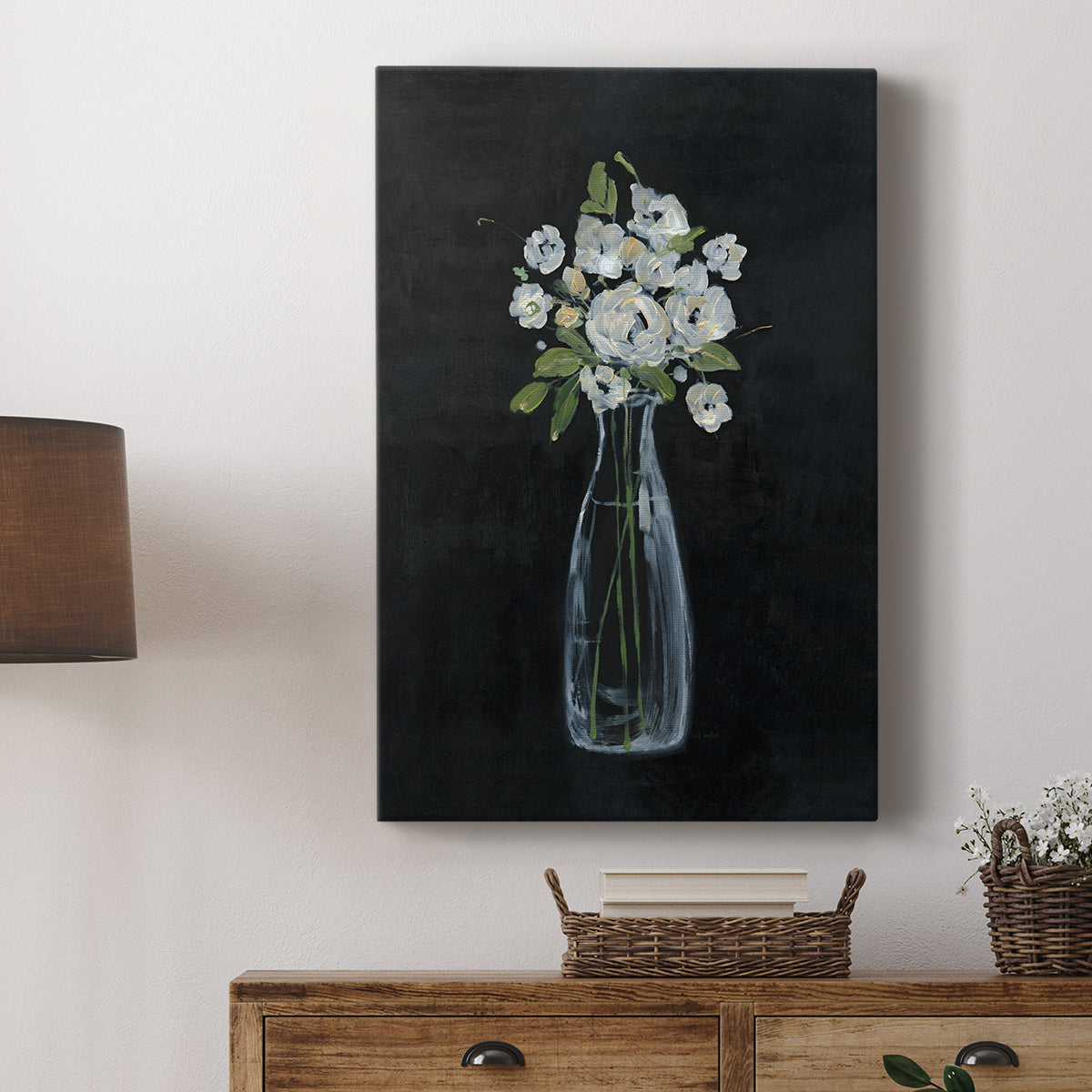 Sophisticated Farm Floral II - Canvas Art Print
