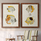 Yellow & Grey Fish I - Premium Framed Canvas 2 Piece Set - Ready to Hang