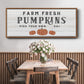 Farm Fresh Pumpkins - Floater Framed Canvas Print