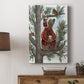 Lumberjack Bear Pine Tree Coffee Break - Canvas Art Print
