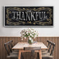 Be Thankful - Floater Framed Canvas Print