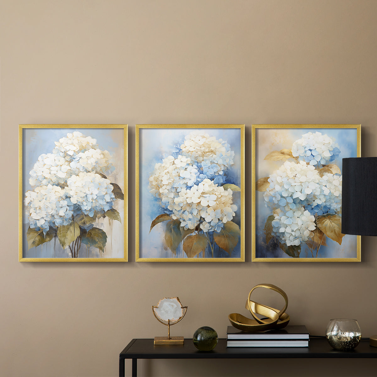 Floral Study Series XLIII - Restickable Framed Art Set