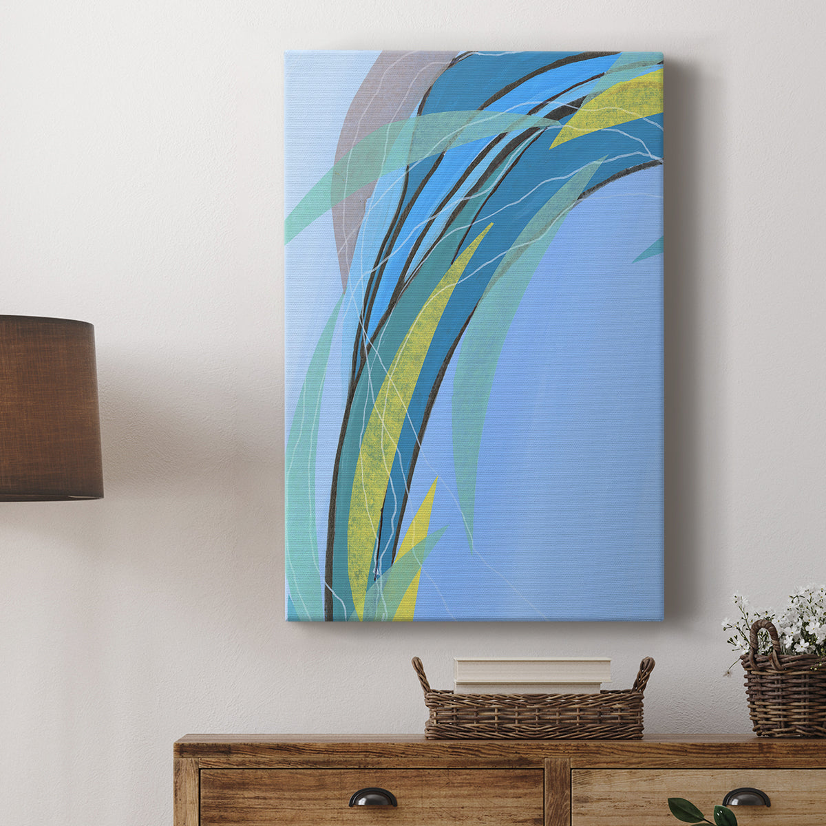 Circulating Flow III - Canvas Art Print
