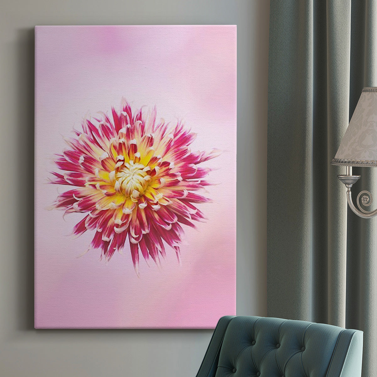 Exotic Flower Burst I - Canvas Art Print