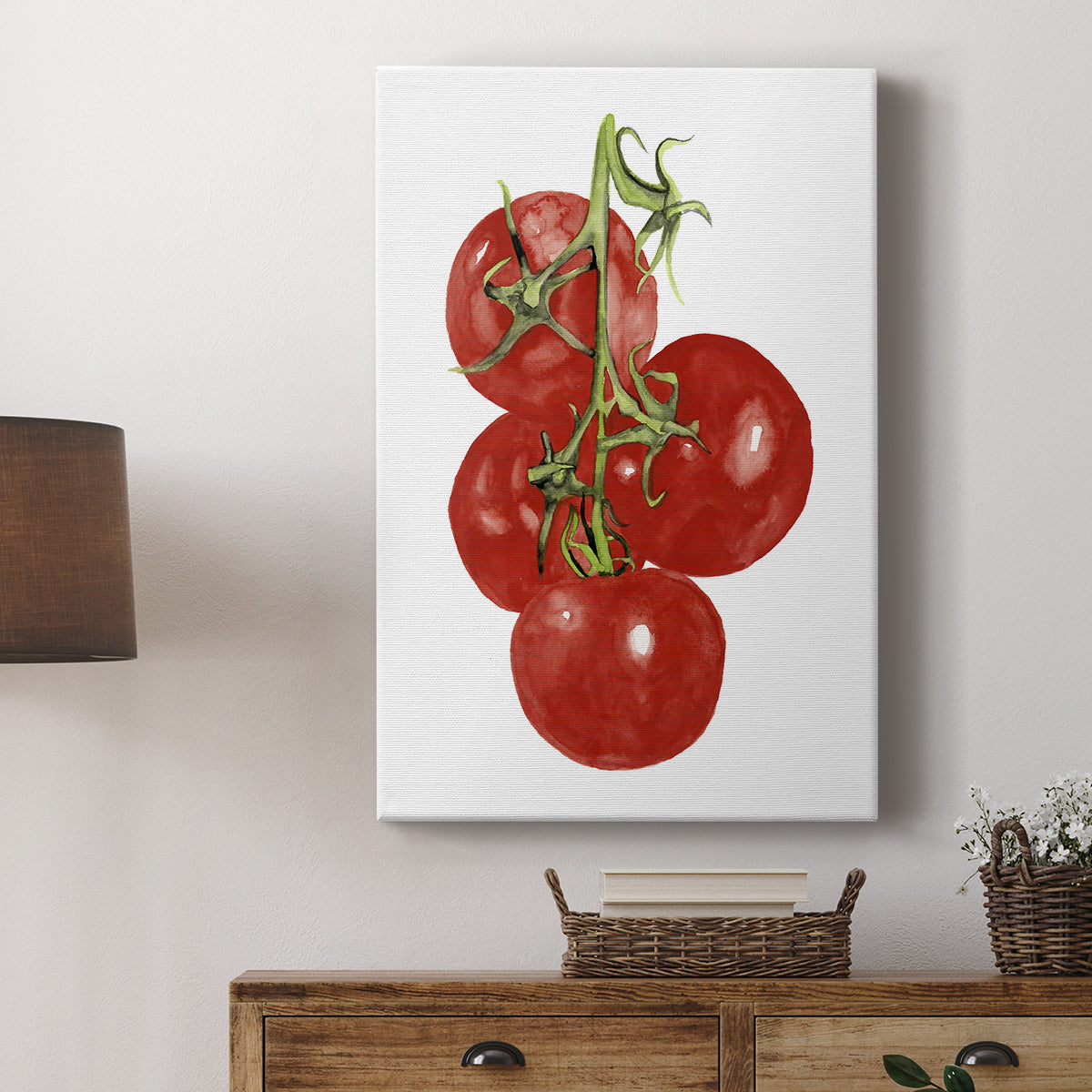 Watercolor Veggie IV - Canvas Art Print