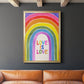Love Loudly Collection B - Modern Framed Canvas Print