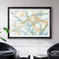 Curves and Waves VI - Modern Framed Art Print