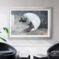 Celestial Love II - Modern Framed Art Print