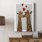 Giraffe Love - Canvas Art Print