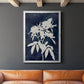 Indigo Botanical I Revisited - Modern Framed Canvas Print