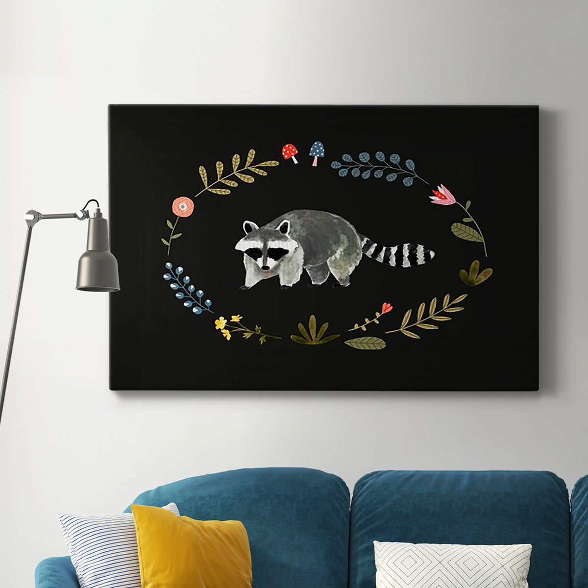 Critter & Foliage IV - Canvas Art Print