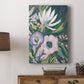 Purple Jungle Garden II - Canvas Art Print