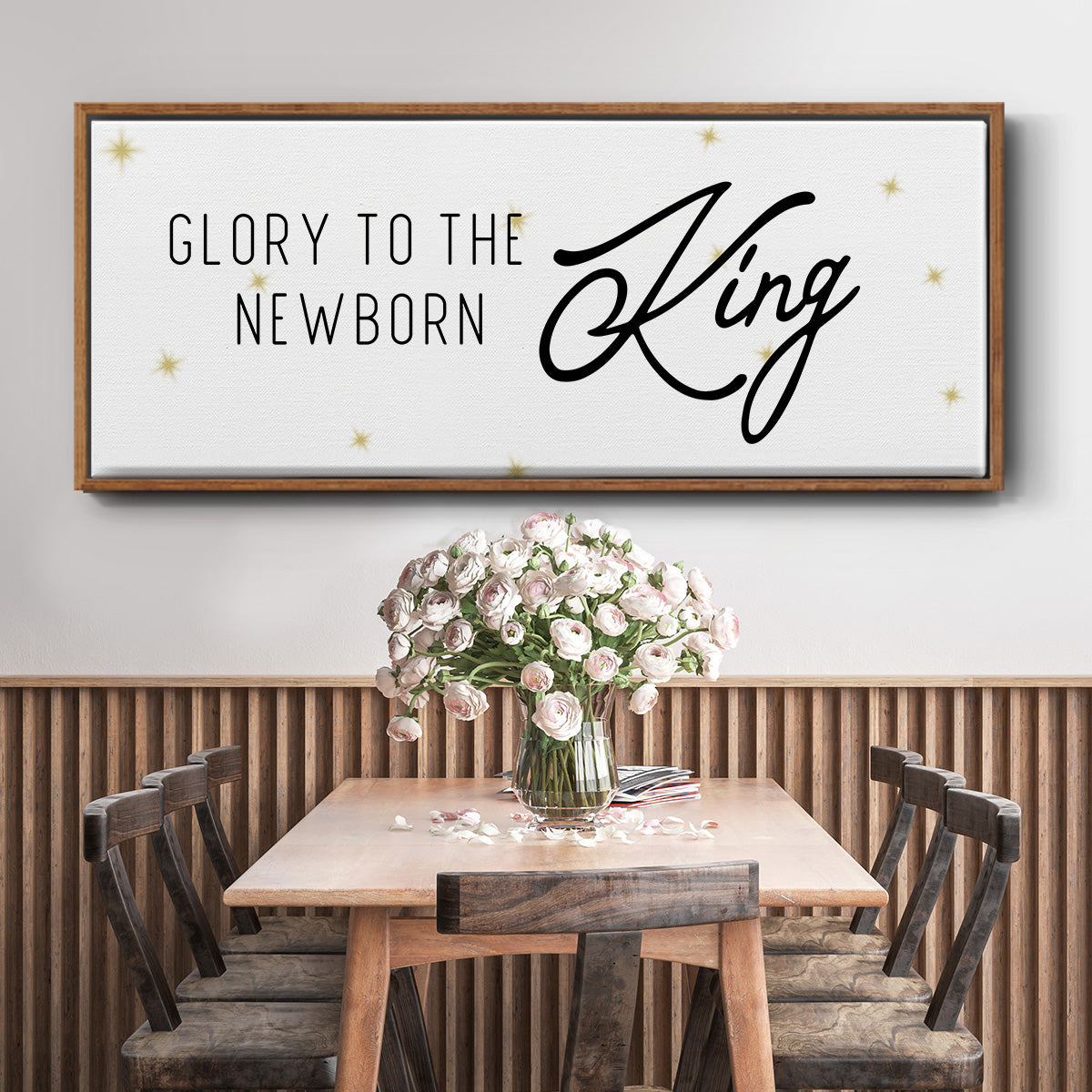Glory - Floater Framed Canvas Print