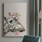 Peek A Boo Giraffe II - Canvas Art Print