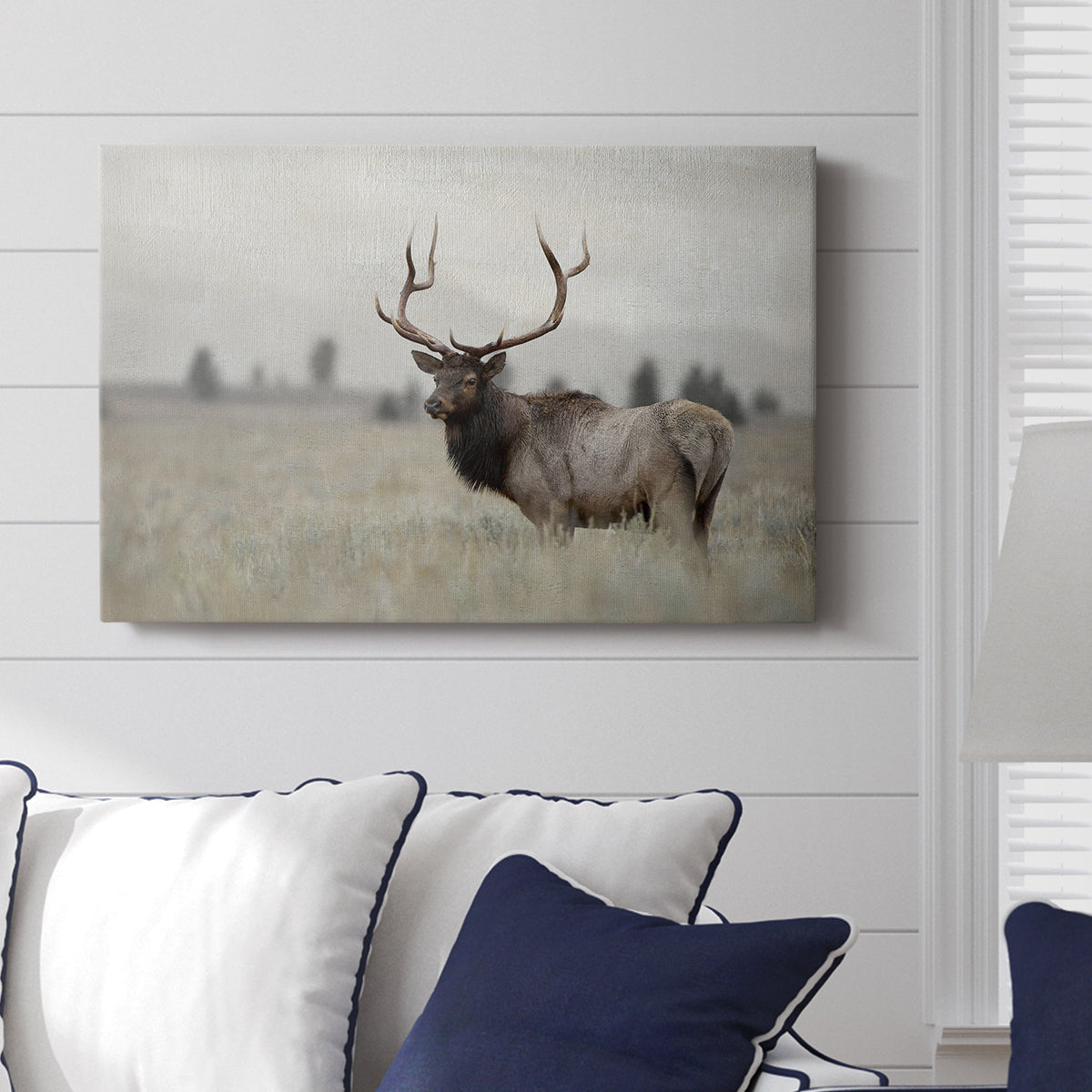 Grand Elk - Canvas Art Print