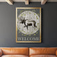 Woodland Welcome IV - Modern Framed Canvas Print