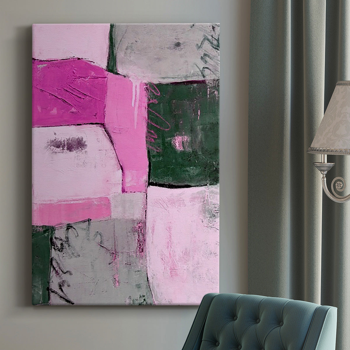 Party Mixer II Premium Gallery Wrapped Canvas - Ready to Hang