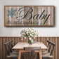 Baby It's Cold - Floater Framed Canvas Print