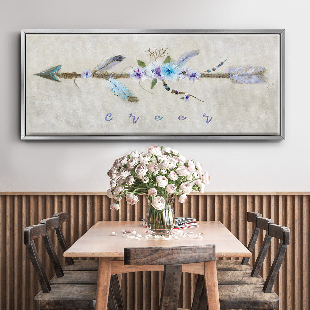 Creer - Floater Framed Canvas Print