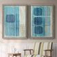 Blue Blue Horizon I - Premium Framed Canvas 2 Piece Set - Ready to Hang