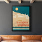 Summer Abroad IV - Modern Framed Canvas Print