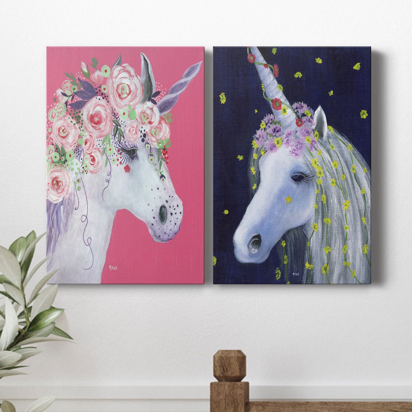 Unicorn III Premium Gallery Wrapped Canvas - Ready to Hang