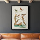 Antique Birds in Nature III - Modern Framed Canvas Print