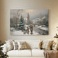 Soft Linen Carol - Canvas Art Print