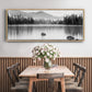 Mountain Reflection - Floater Framed Canvas Print