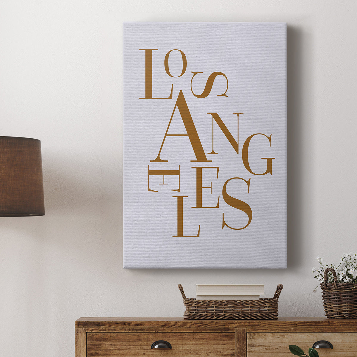 City Center Type III - Canvas Art Print
