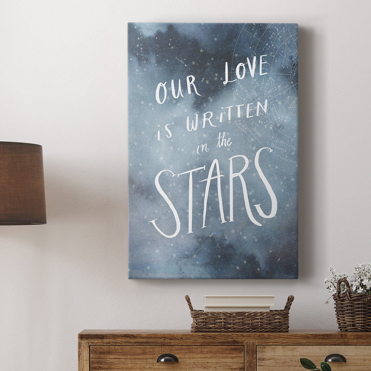 Celestial Love IV - Canvas Art Print