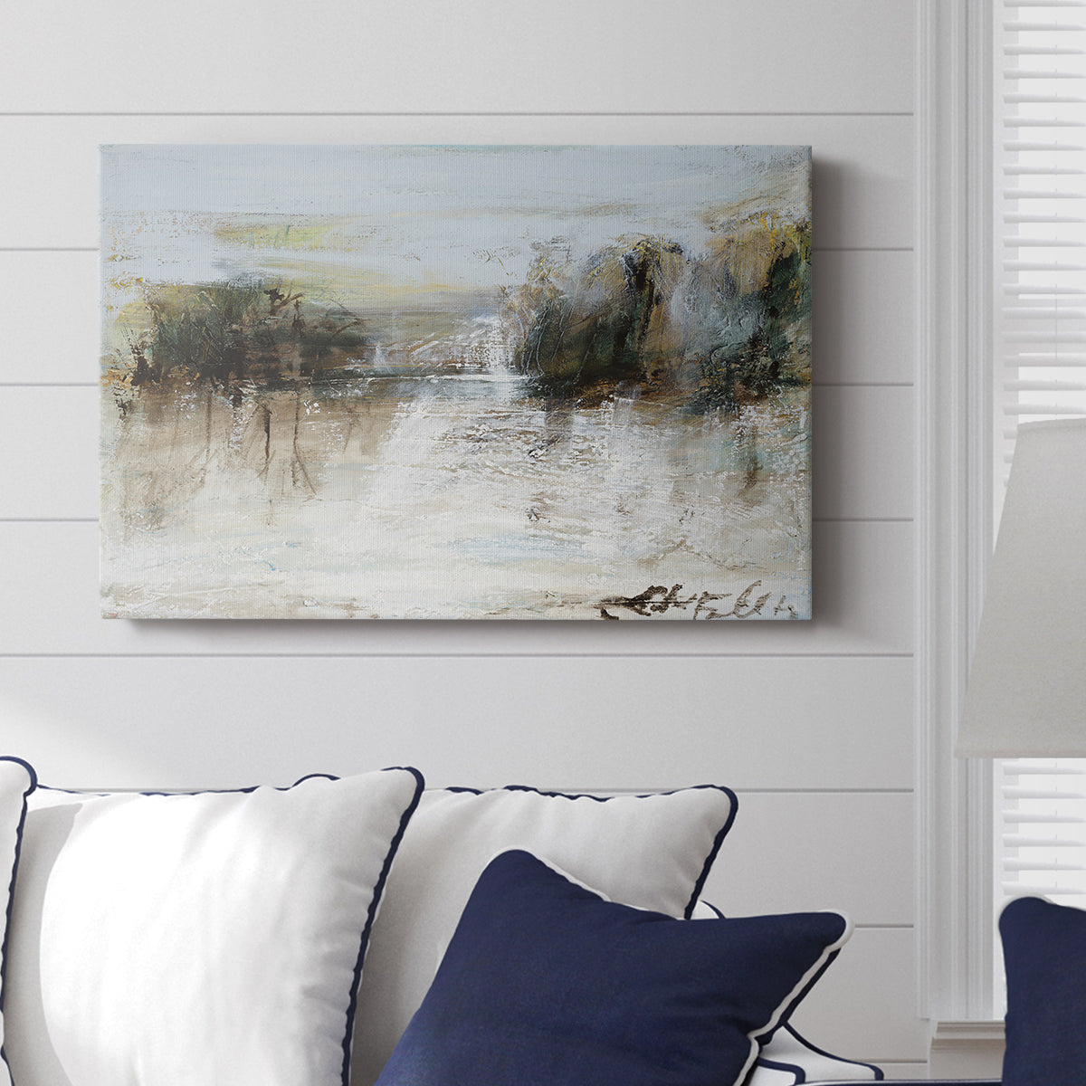 Wintery Horizon I - Canvas Art Print