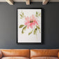 One Pink Bloom II - Modern Framed Canvas Print