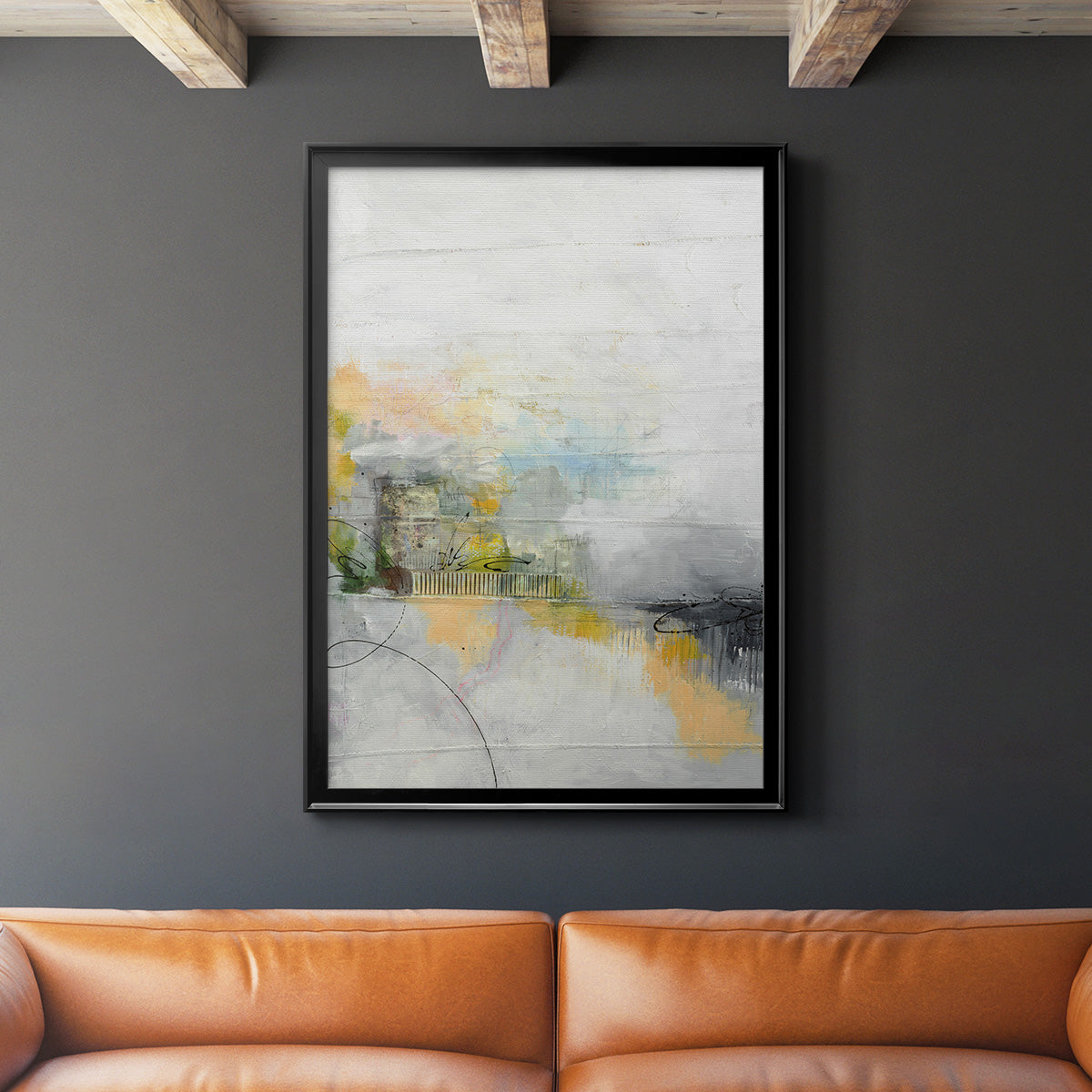 A Place of My Own - Modern Framed Canvas Print