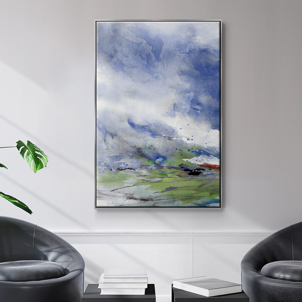Spring Air I -  Framed Canvas Print