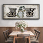 Winter Wonderland Friend Joy - Floater Framed Canvas Print