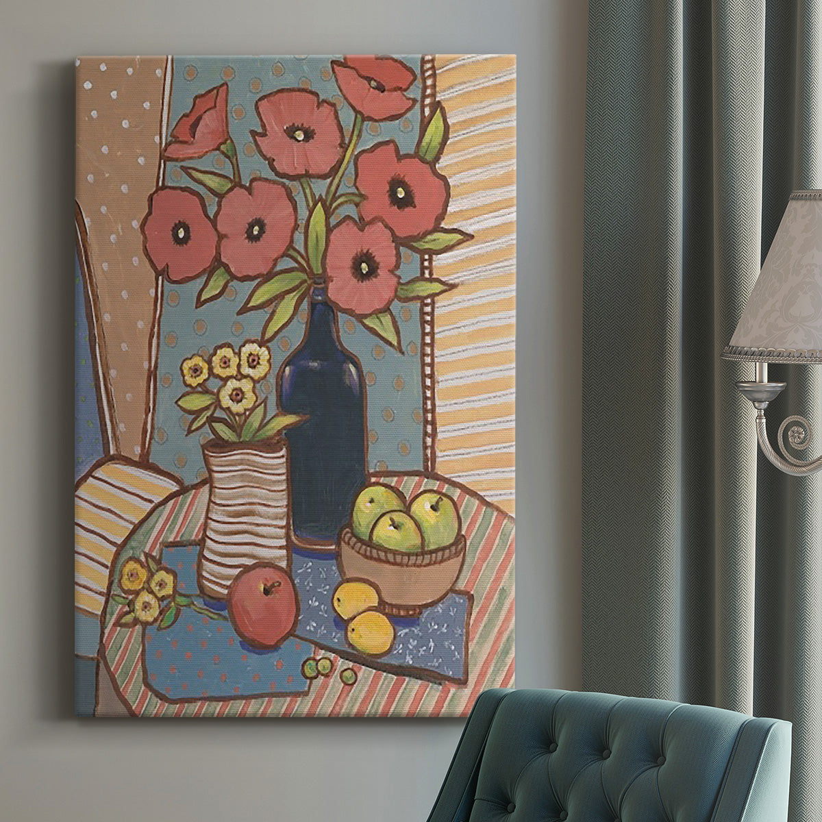 Table Still Life I - Canvas Art Print