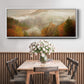 Photography Study Autumn Mist - Floater Framed Canvas Print