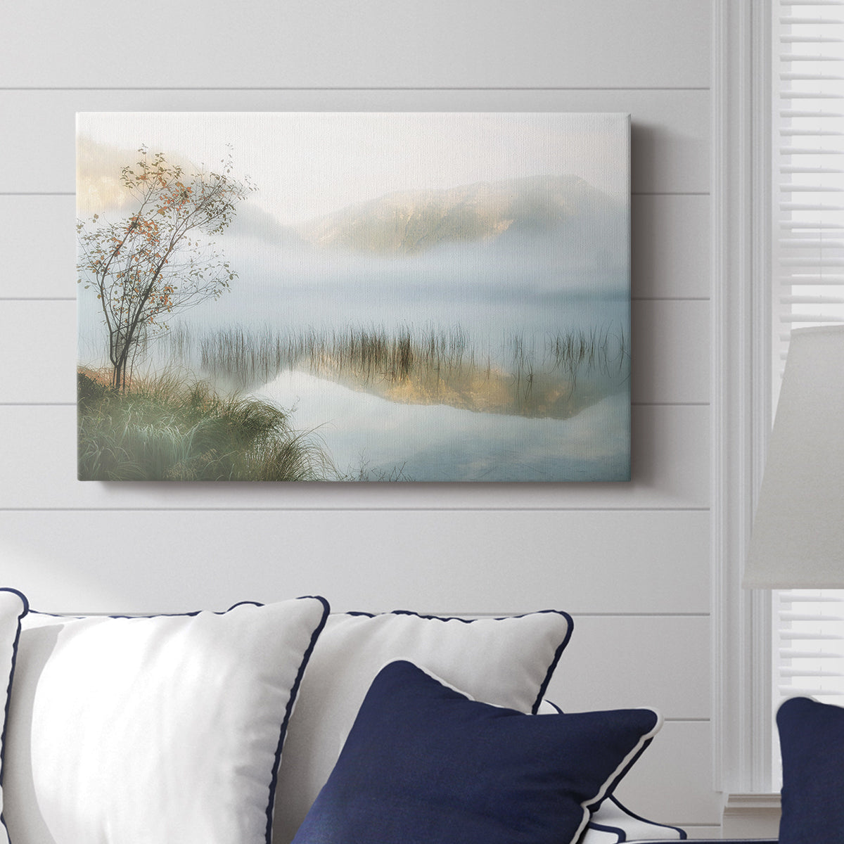 Golden Mirror of October - Canvas Art Print