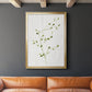 Windblown Leaves I - Modern Framed Canvas Print